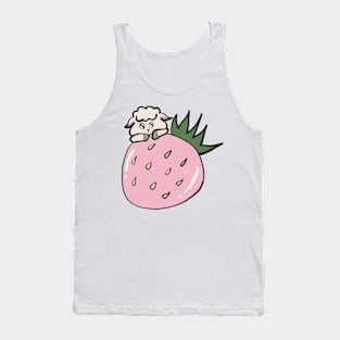 Strawberry Sheep Baby Tank Top